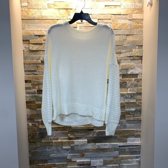 Abound Textured Blouson Sleeve Sweater - Picture 3 of 5